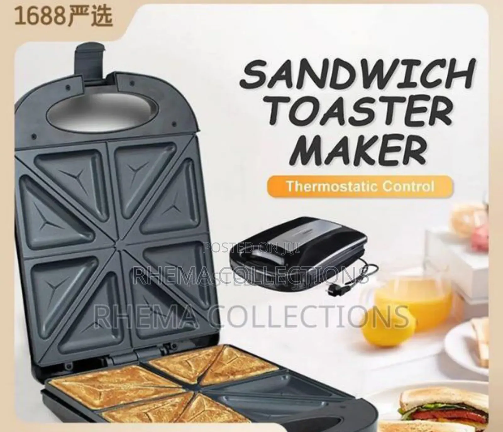 4 Face Sandwich Maker/Toaster