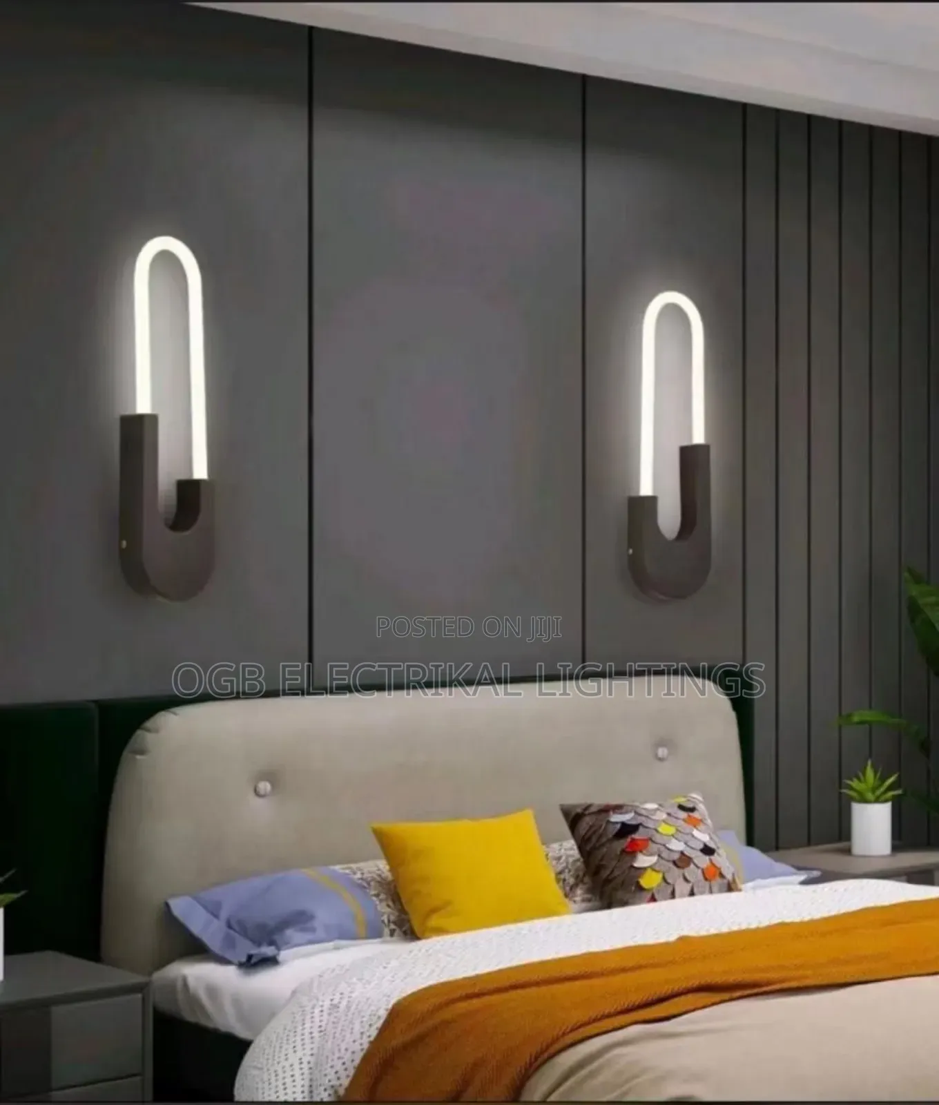 Black Modern LED Wall Lamps