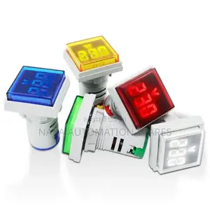 Square Digital Display AC Voltmeter