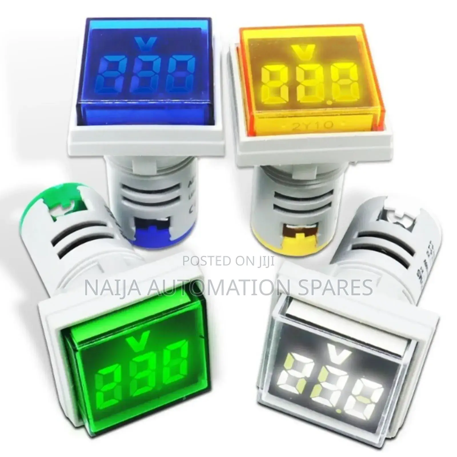 Square Digital Display AC Voltmeter