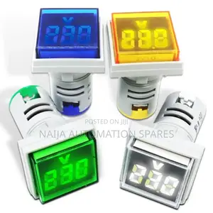 Square Digital Display AC Voltmeter