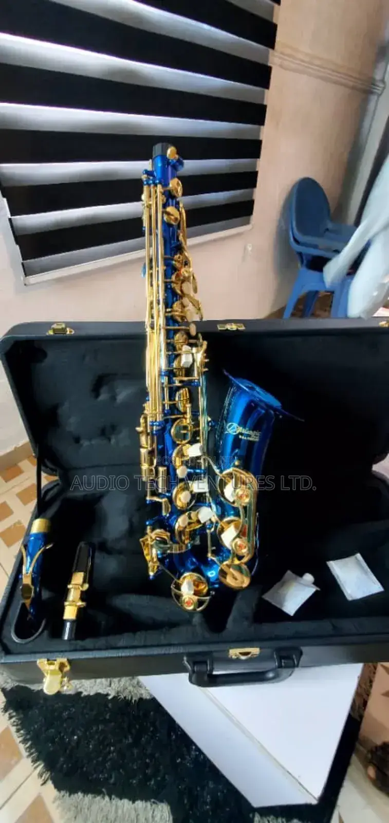 Atlantic USA Alto Saxophone Blue Gold