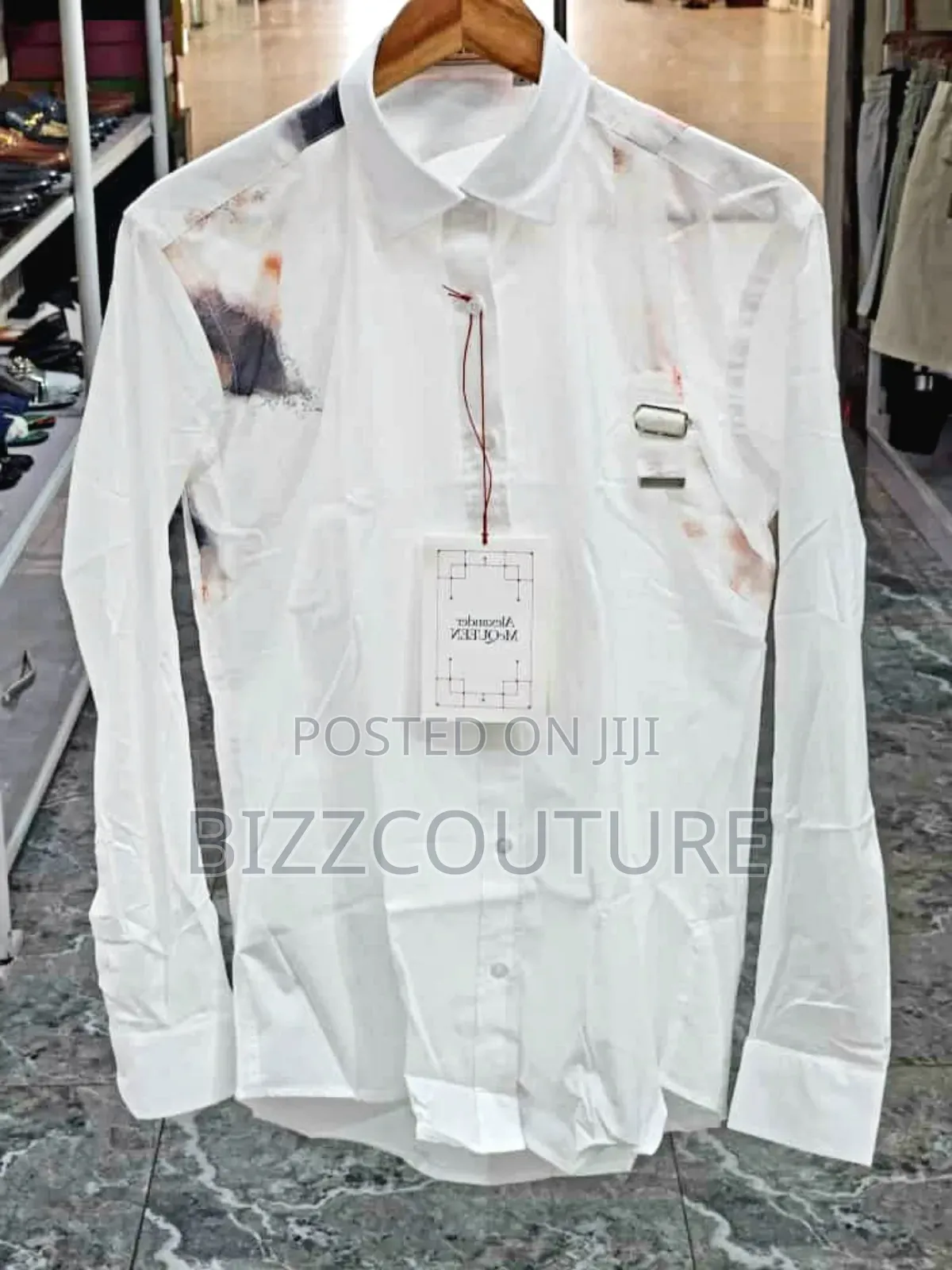 Original Alexander McQueen Shirts Available in Store