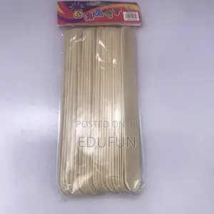 24 Pieces Big Craft Sticks/Popsicles Sticks