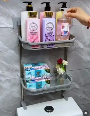 2 Layer Storage Rack For Bathroom