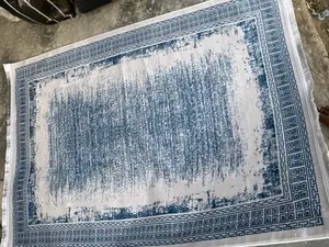 Unique Silk Turkey Center Rug- 5by7ft