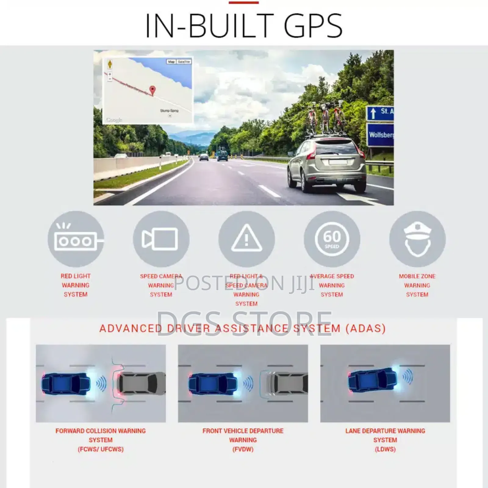 Thinkware U1000 Wi-Fi Dash Camera Rear View
