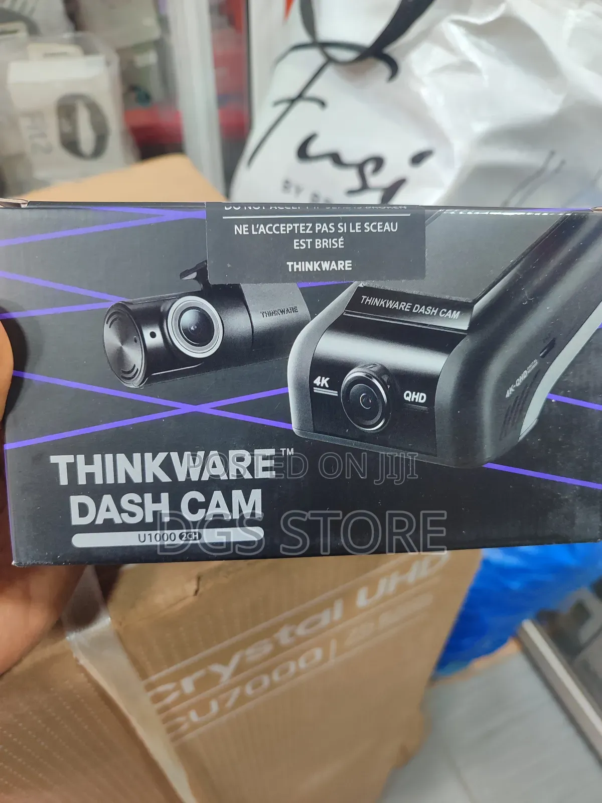 Thinkware U1000 Wi-Fi Dash Camera Rear View