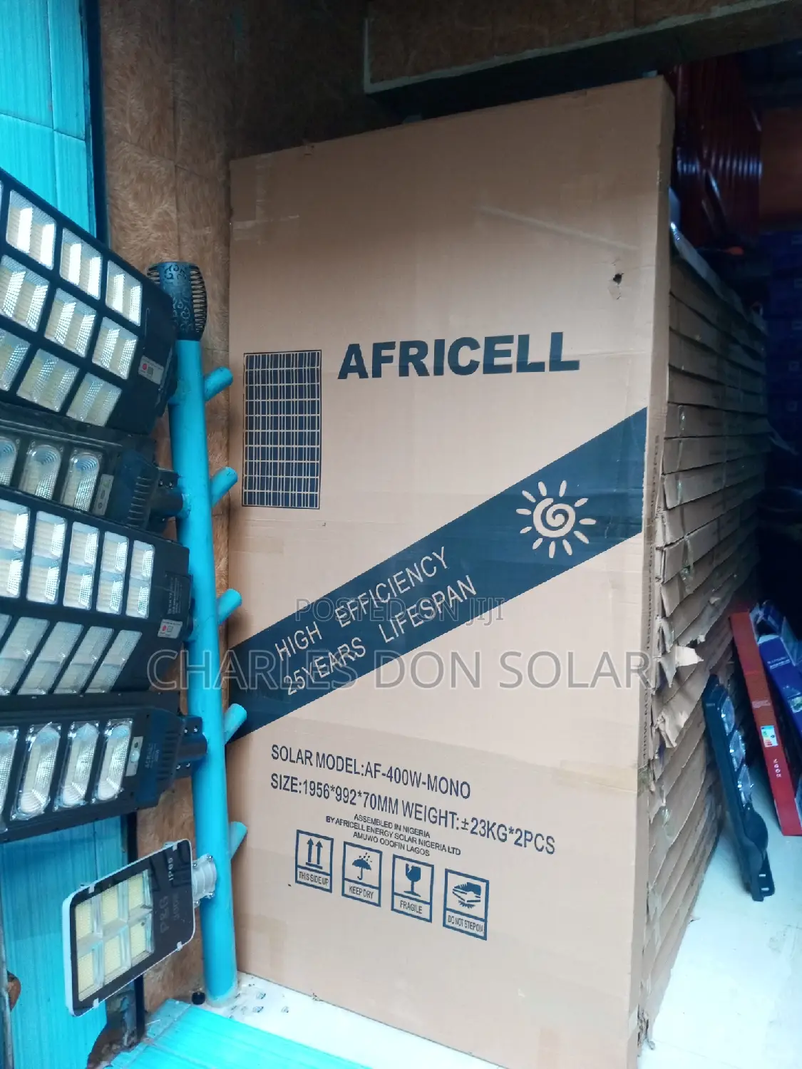 400w Africell Solar Panels