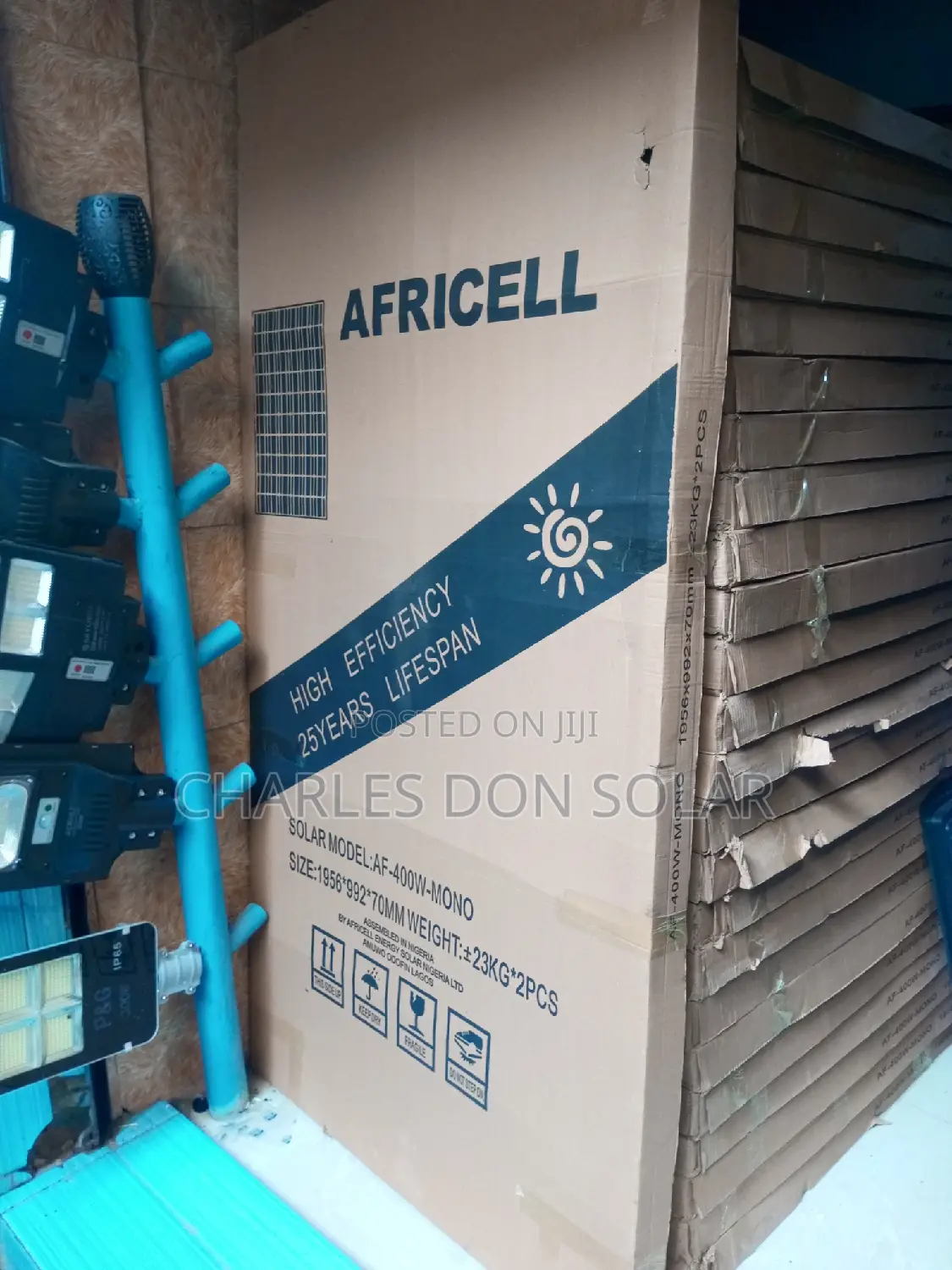 Africell Solar Panels 400w