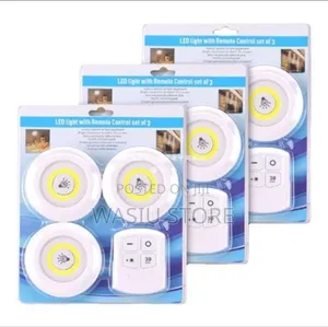 3pcs Led Light With Remote Control