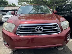 Toyota Highlander Limited 2010 Red