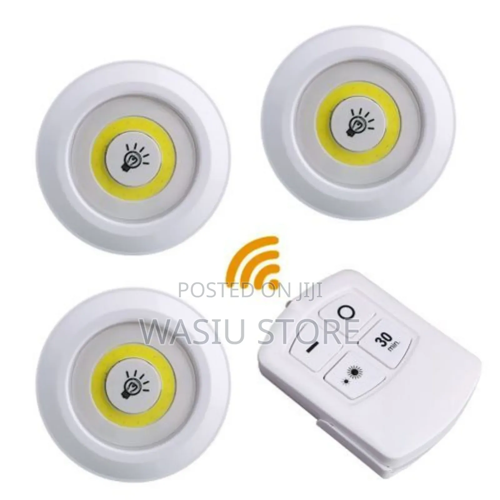 3pcs Led Light With Remote Control