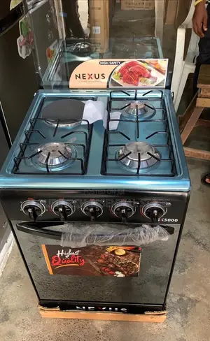 Nexus 50x55 3+1 Gas Cooker With Oven and Grill Auto Ignition