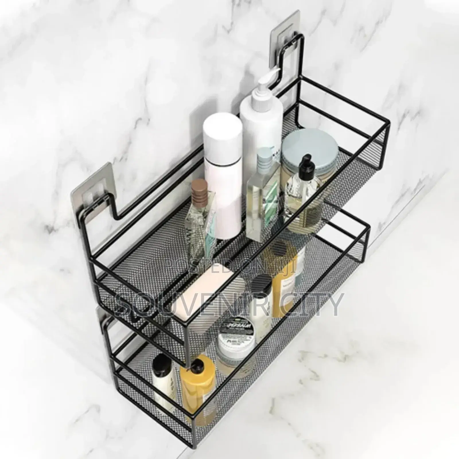 Wall Mounted Bathroom Shelf Organizer