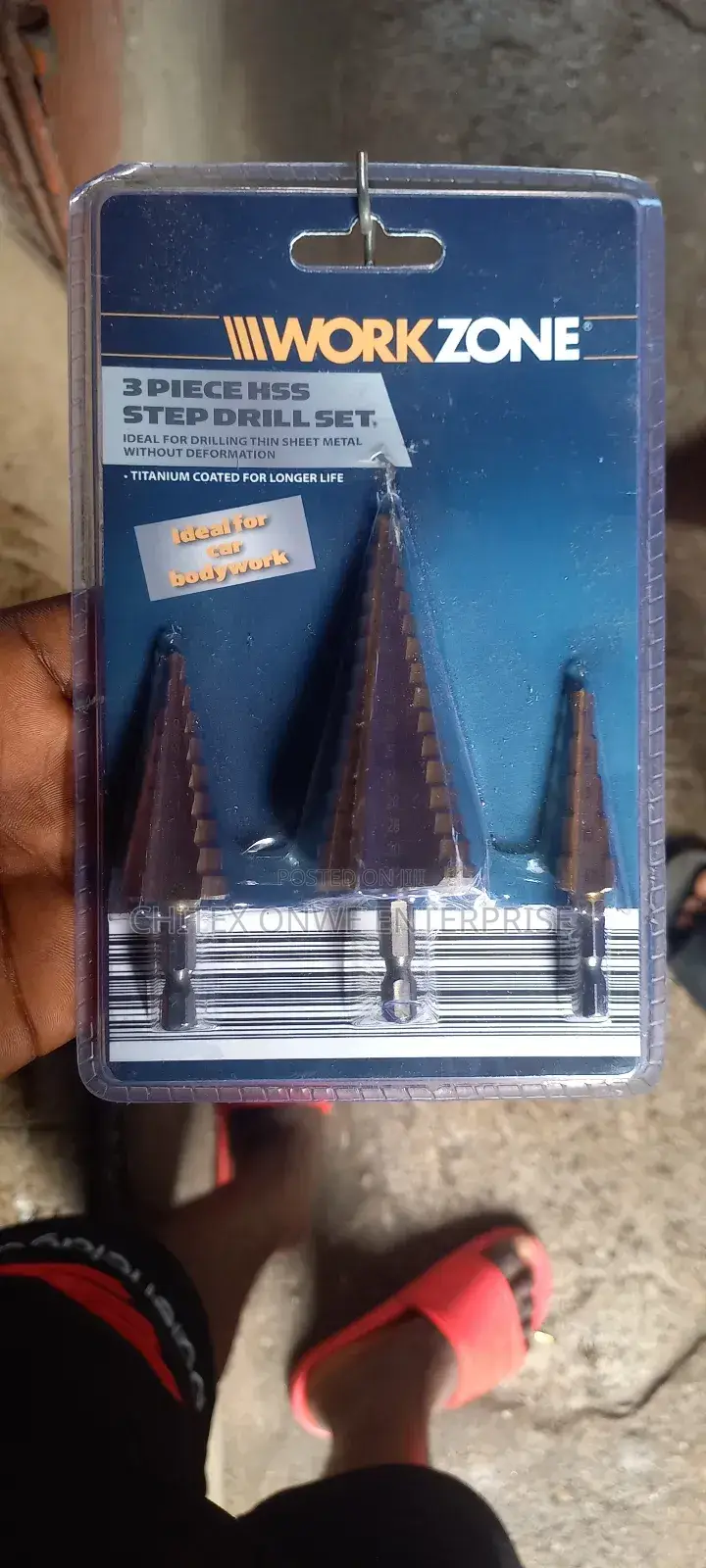 3 Piece (Hss Step Drill Set) Bit