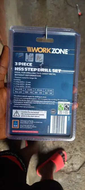 3 Piece (Hss Step Drill Set) Bit
