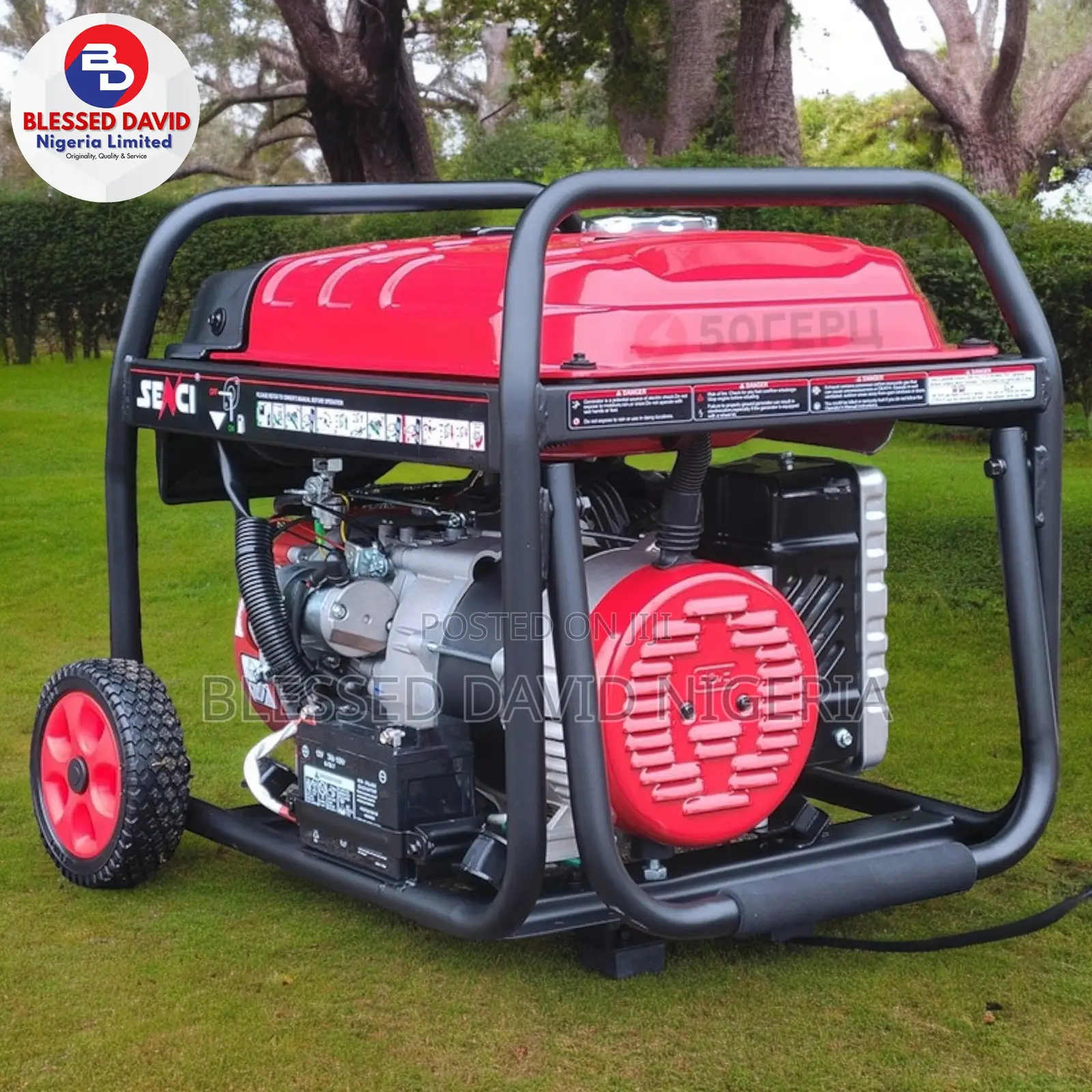 Senci Sc7800e, 5.2kva Key Starter Generator