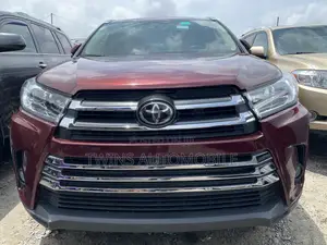 Toyota Highlander Limited Platinum 4x4 V6 (3.5L 6cyl 8A) 2017 Burgundy