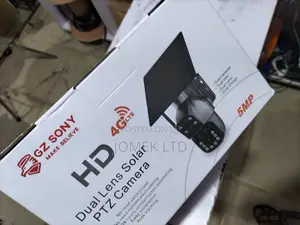 5mp Solar Powered 4g Dual Lens Rotational CCTV Camera