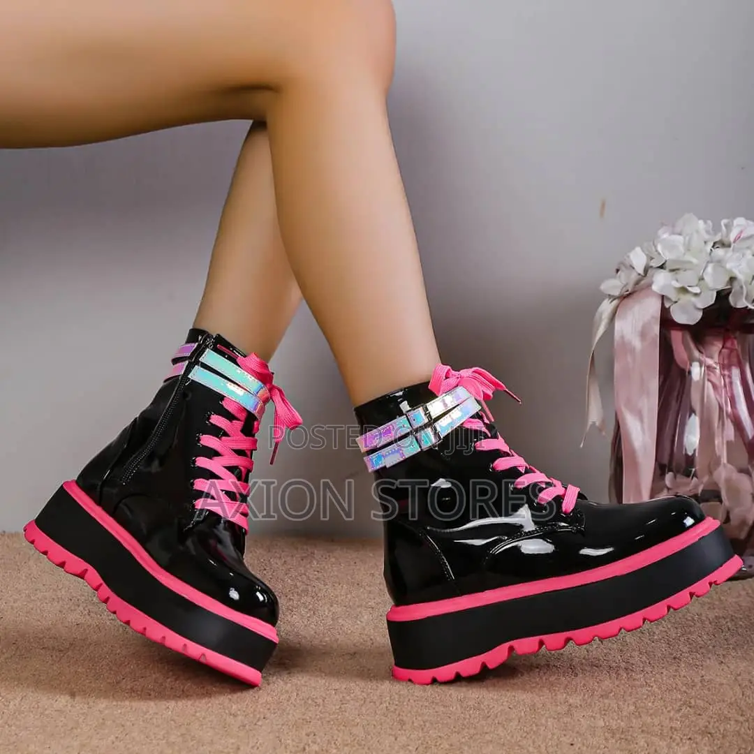 High Sole Ankle Fashion Boot