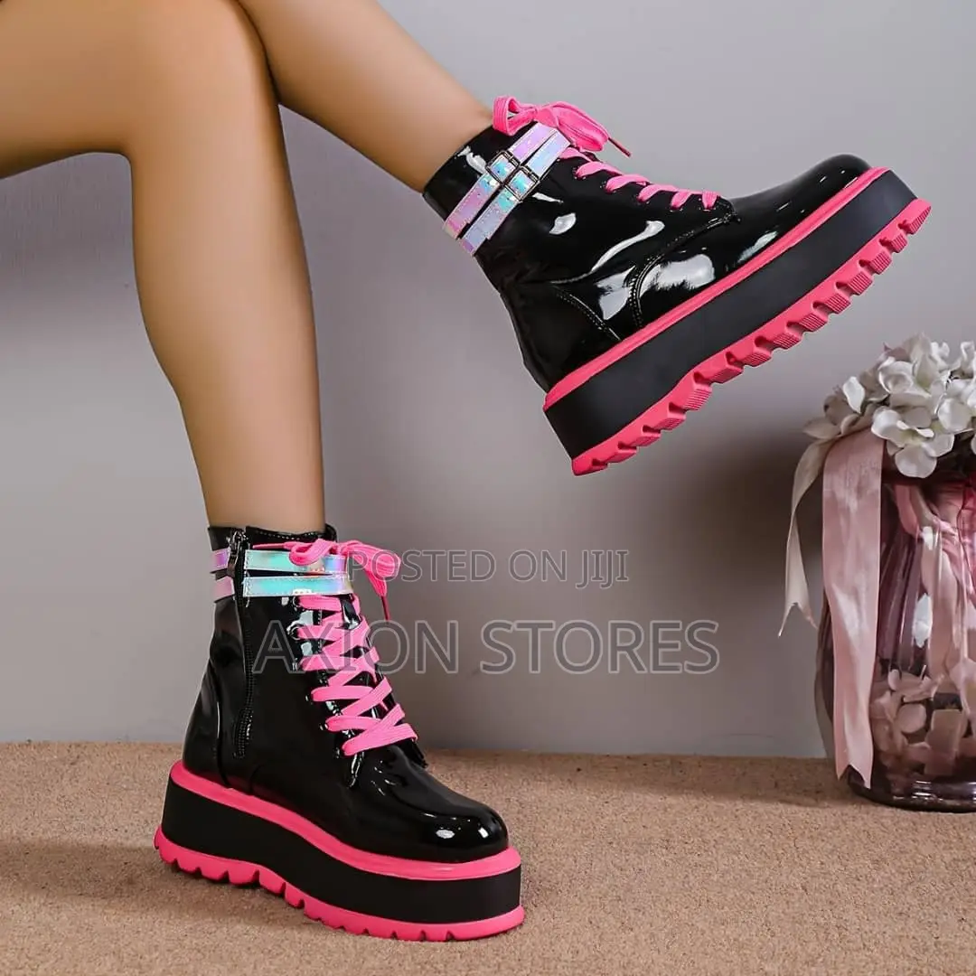 High Sole Ankle Fashion Boot