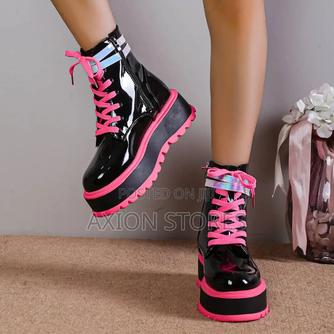 High Sole Ankle Fashion Boot