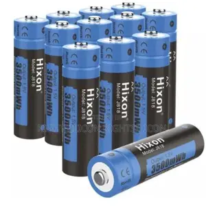USA 1X Hixon 1.5V AA Rechargeable Lithium Batteries 3500mwh