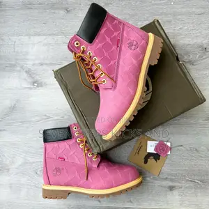 Supreme Nyc X Timberland Diamond Plate 6 Inch Boots
