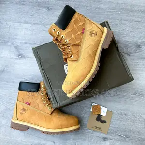 Supreme Nyc X Timberland Diamond Plate 6 Inch Luxury Boots