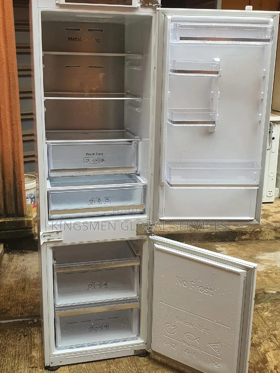 Samsung Metallic Cooling Inverter Refrigerator