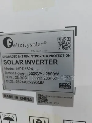 Felicity 3.5kva Inverter 24v