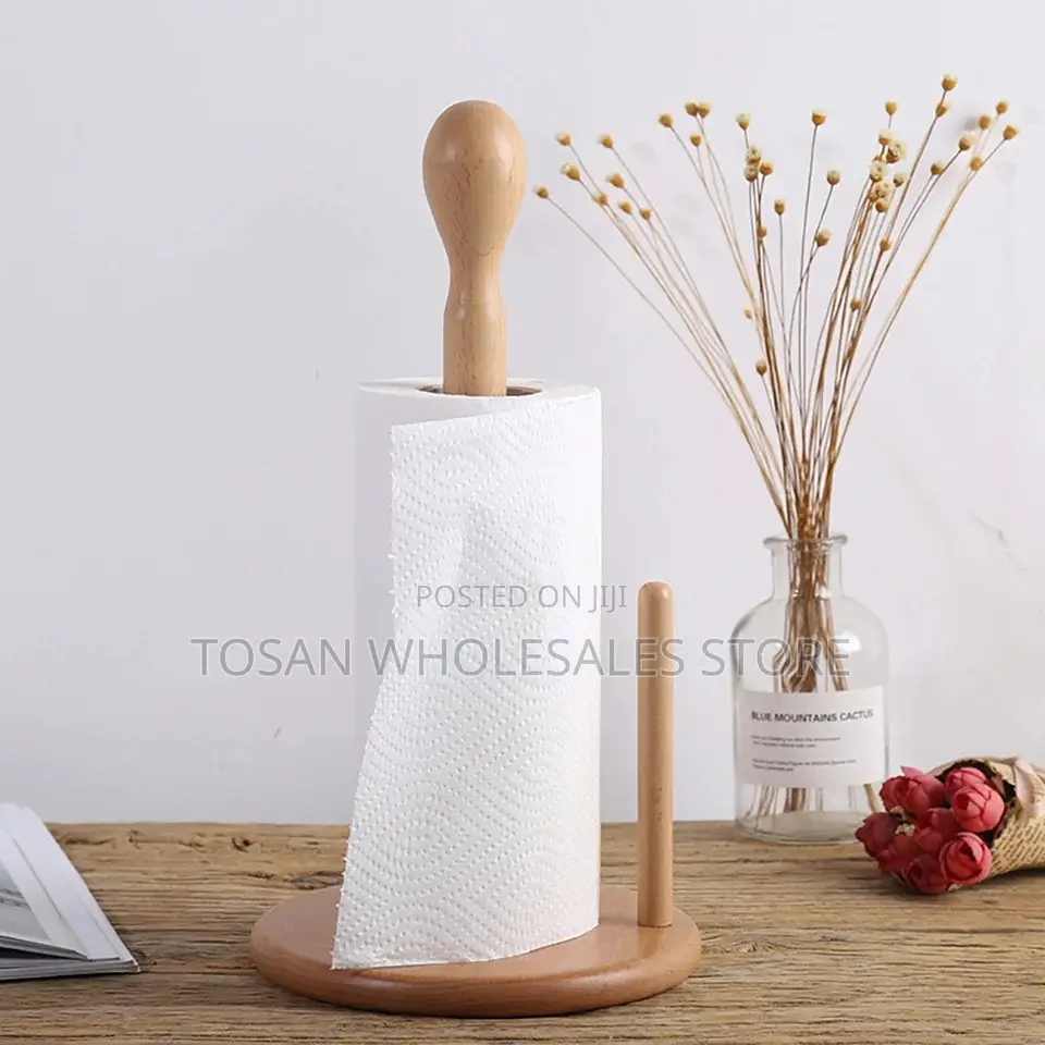 Bamboo Tissue Holder