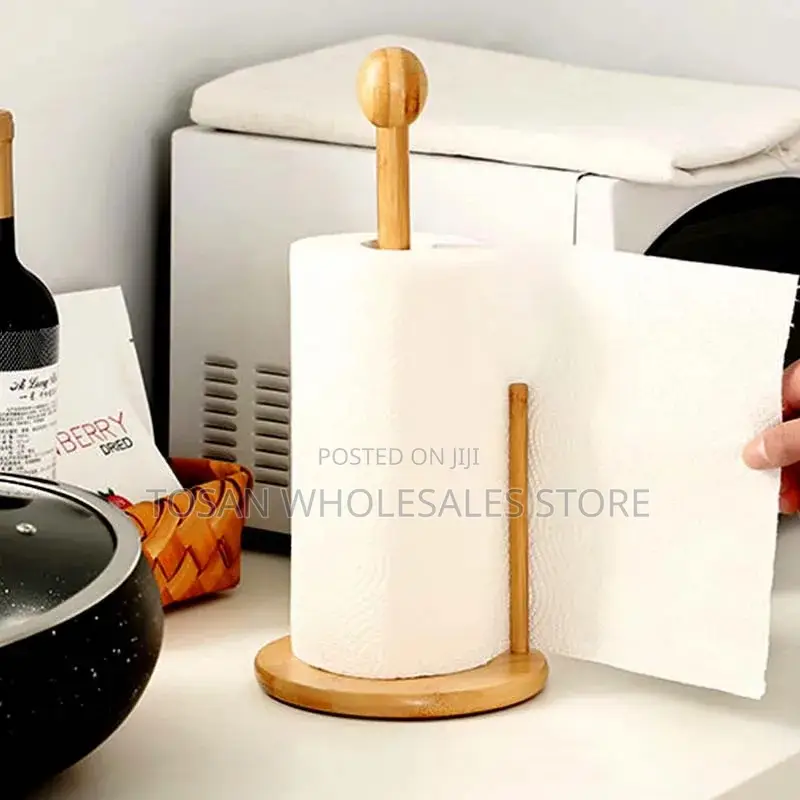 Bamboo Tissue Holder