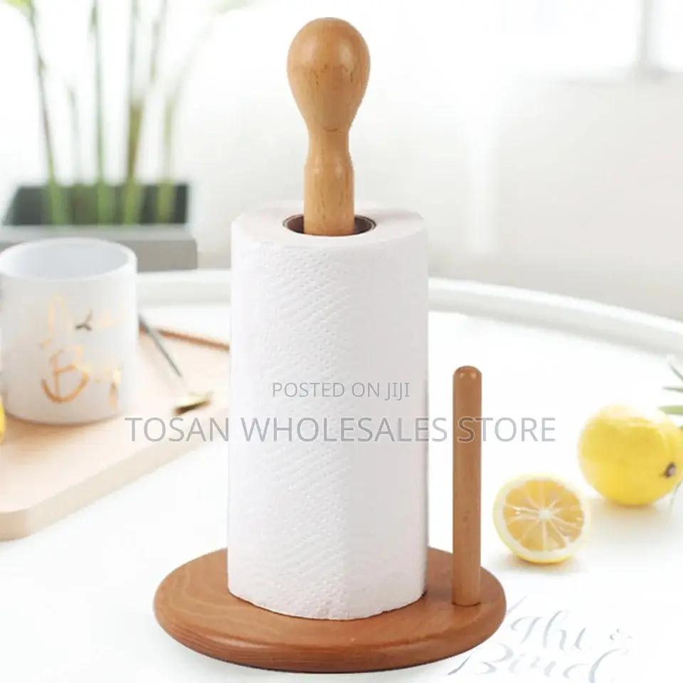 Bamboo Tissue Holder