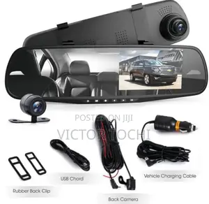 Car Inner Mirror DVR Screen With Camera