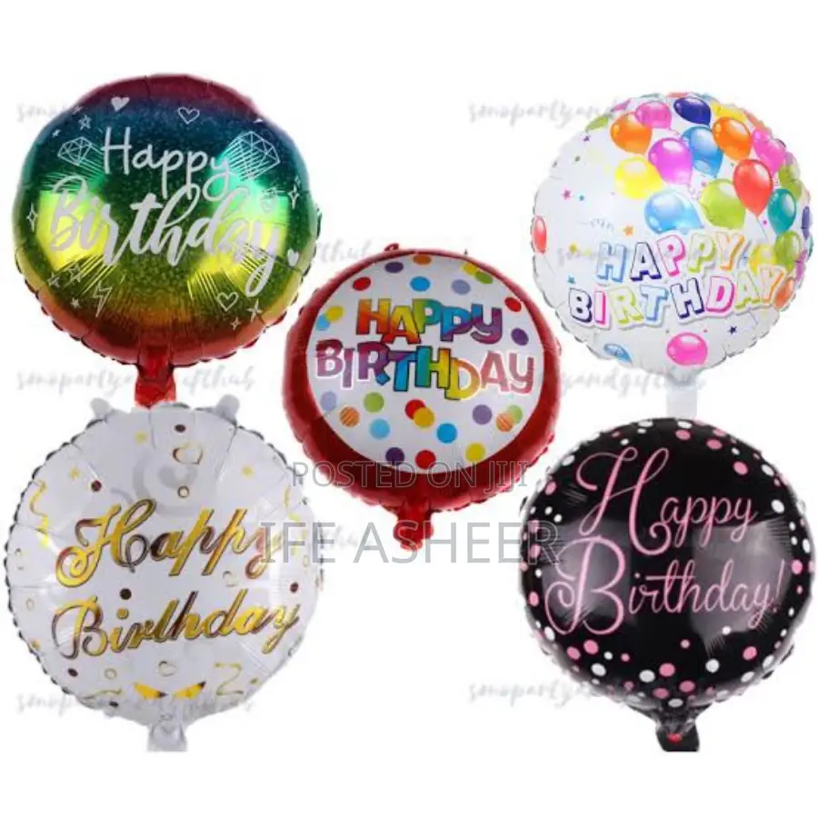 Happy Birthday Balloon 002