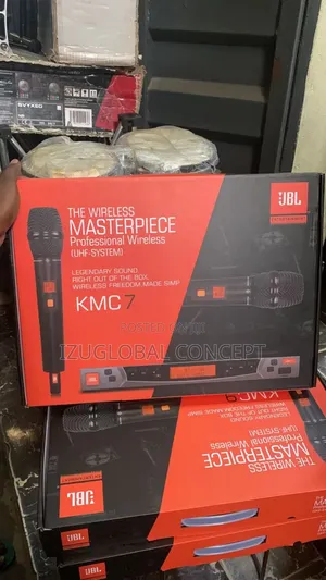 JBL KMC-7 Professional Wireless Microphone With Complate300m