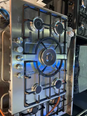 Five Burners Inbuilt Gas