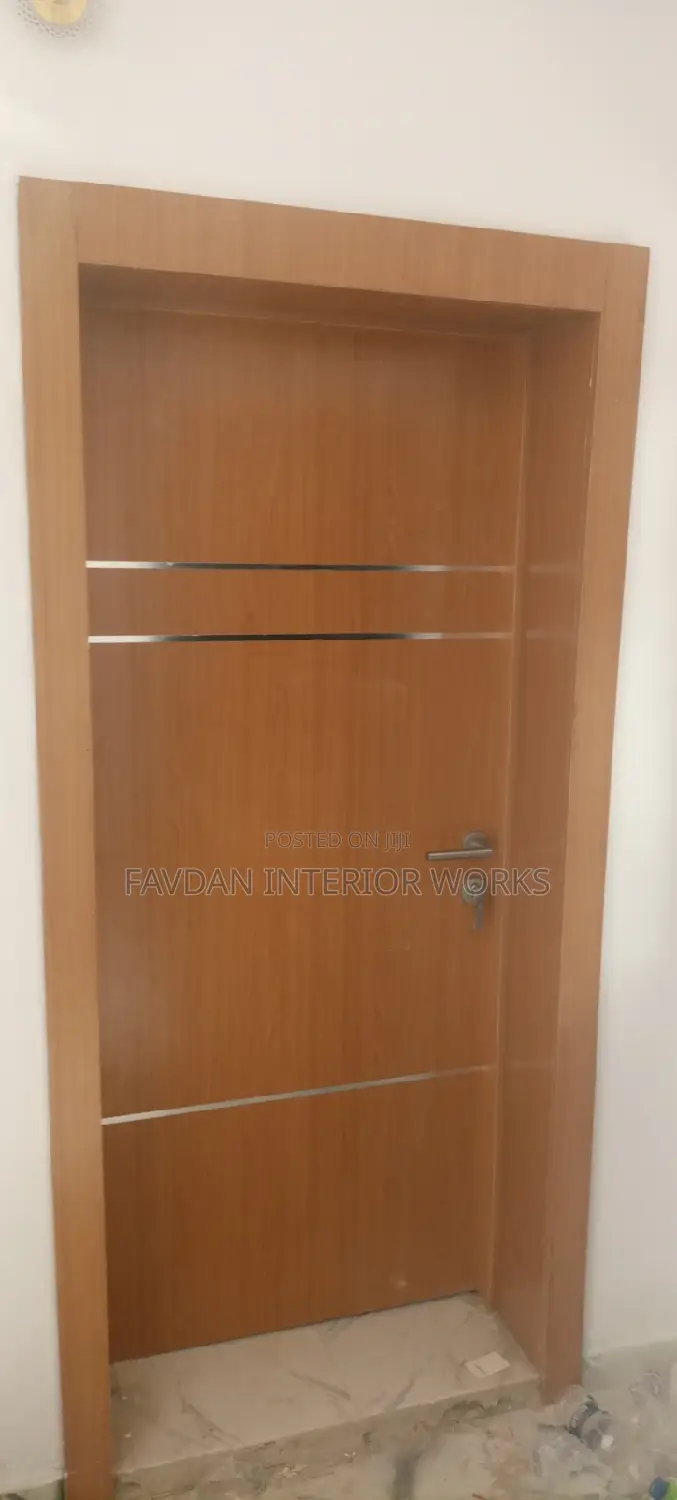 High Quality HDF Flush Doors With Locks