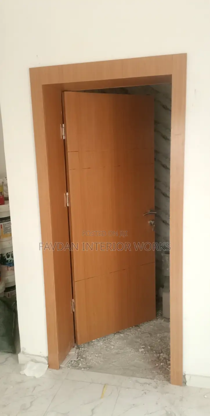 High Quality HDF Flush Doors With Locks