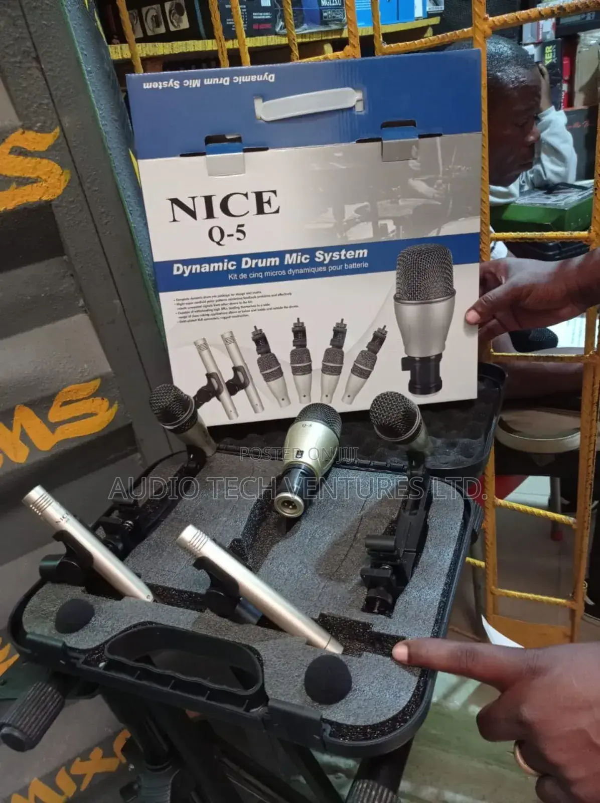 Nice Dynamic Drum Mic Q5 Set