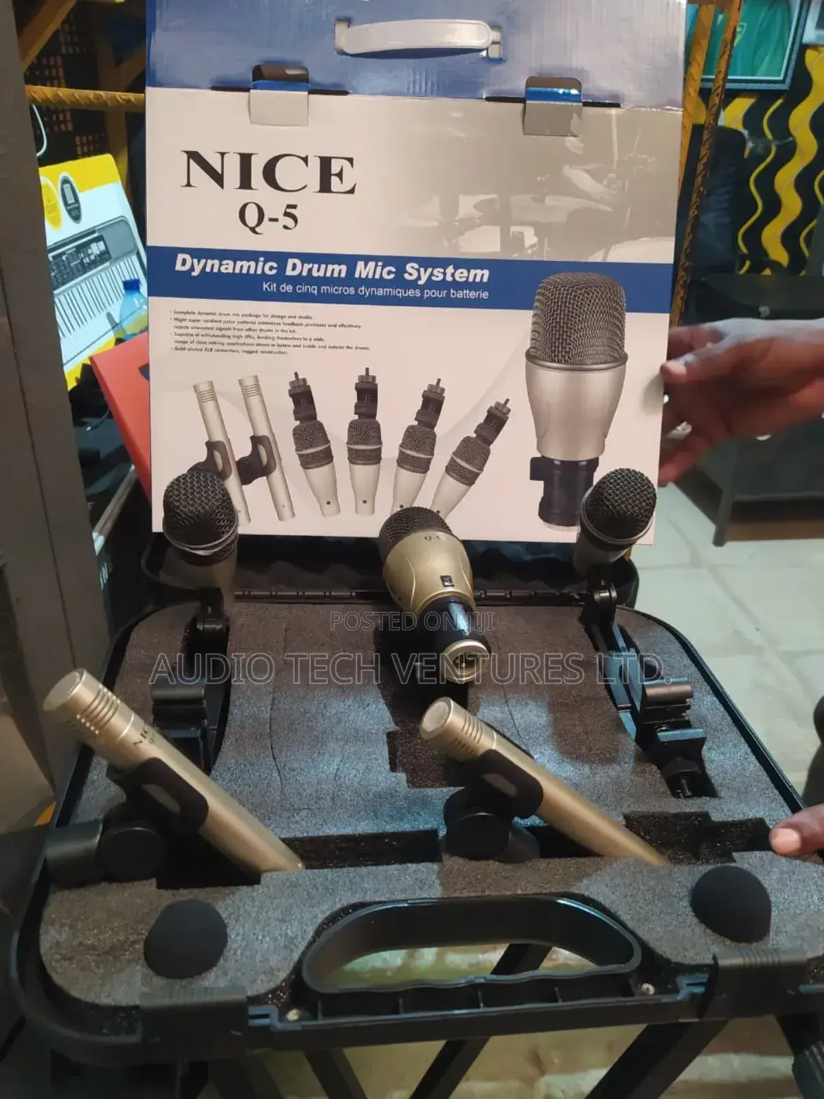 Nice Dynamic Drum Mic Q5 Set