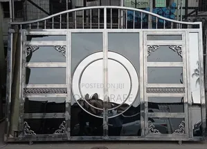 Harmony Stainless Steel Circular Design Gate