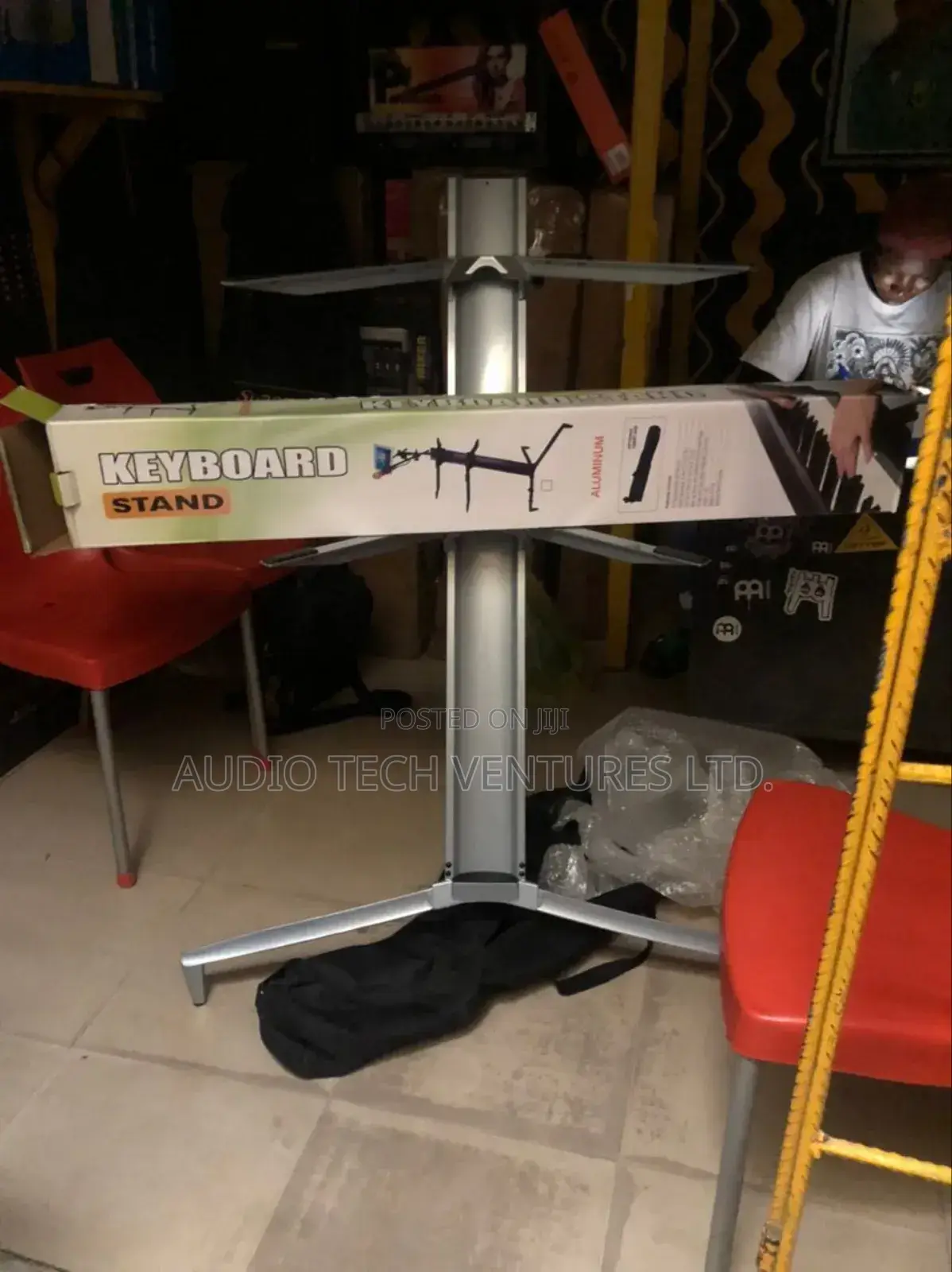 Professional Double Keyboard Stand