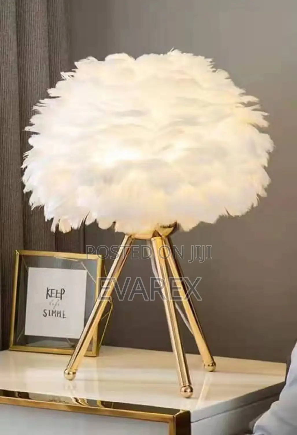 Feather Luxury Table Reading Light.