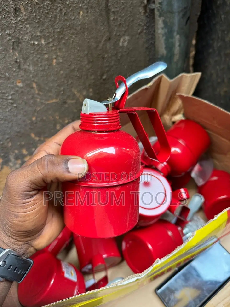 Hand Pump Oiler Can