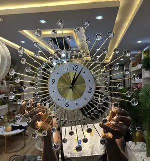 Crystal Wall Clock