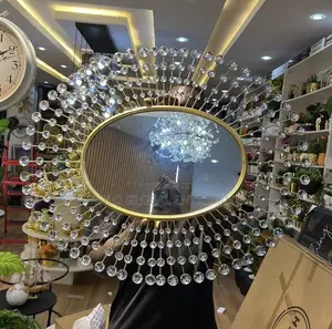 Crystal Big Console Mirror