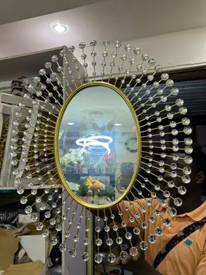 Crystal Big Console Mirror